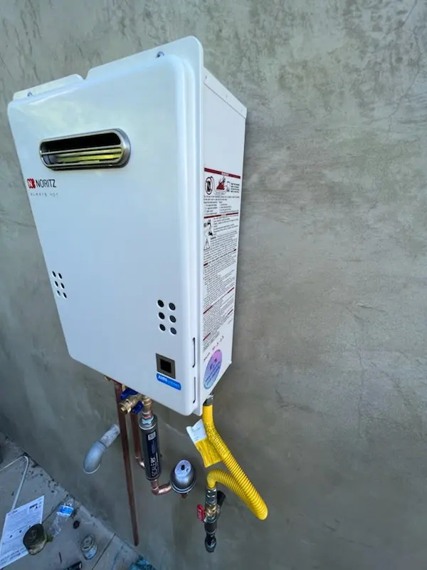 Tankless water heater installation for Marlton homes